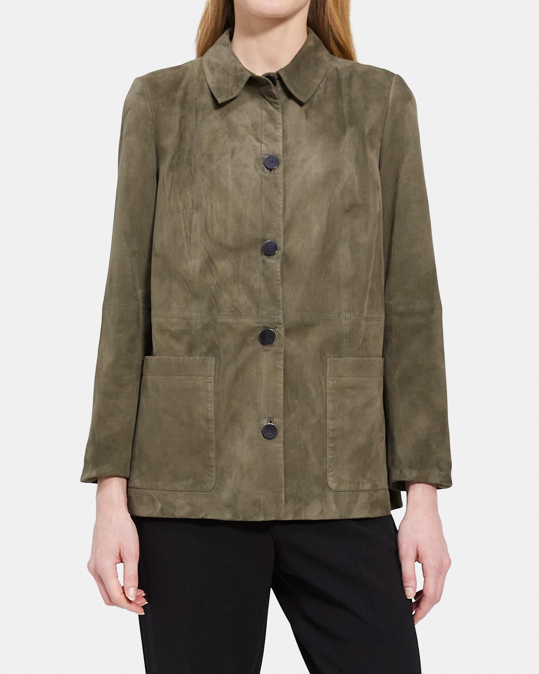 Carpenter Jacket in Suede Product Image