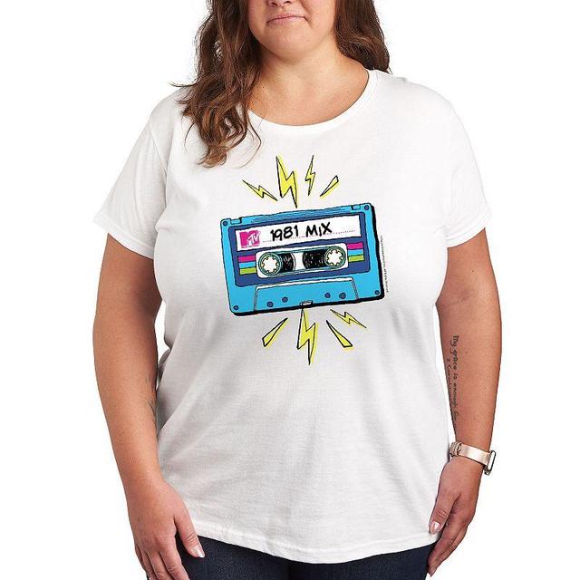 Womens MTV Cassette Graphic Tee Product Image