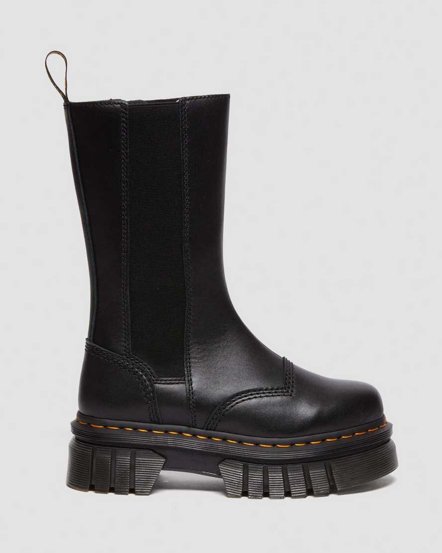 Audrick Tall Nappa Leather Platform Chelsea Boots Product Image