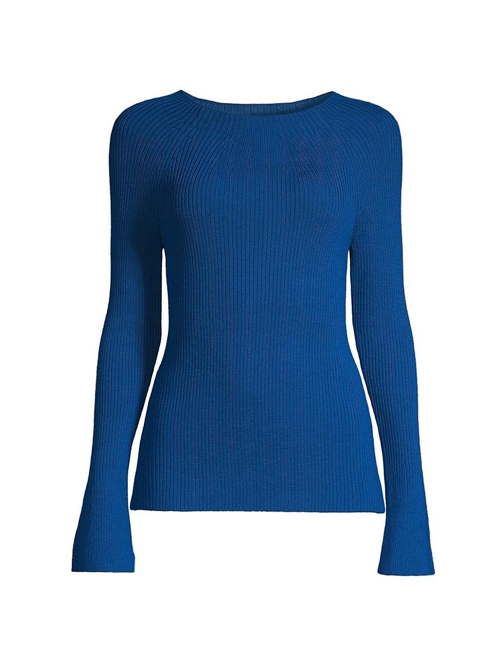 Womens Mercer Ribbed Boat neck Sweater product image