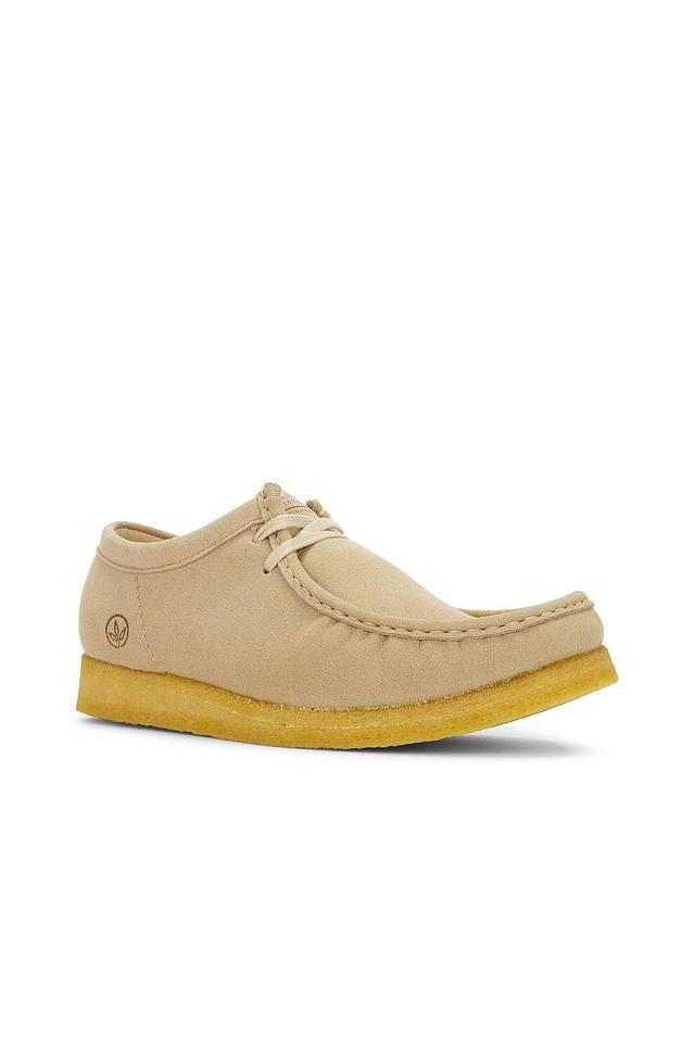 Clarks Wallabee Vegan in Sand Vegan - Brown. Size 9.5 (also in 11, 9). Product Image