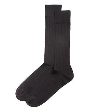 The Mens Store at Bloomingdales Ribbed Dress Socks - 100% Exclusive Product Image