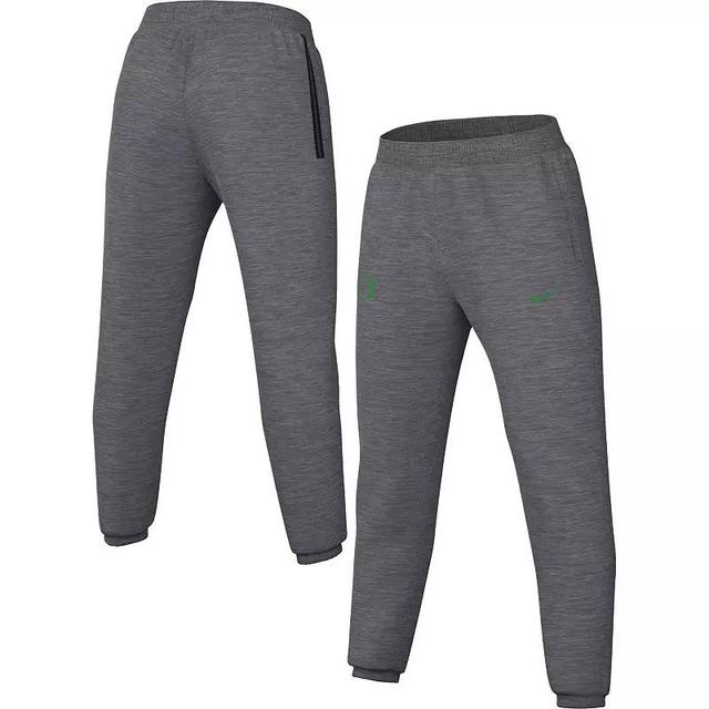 Mens Nike Heather Gray Oregon Ducks Team Logo Spotlight Performance Pants Product Image