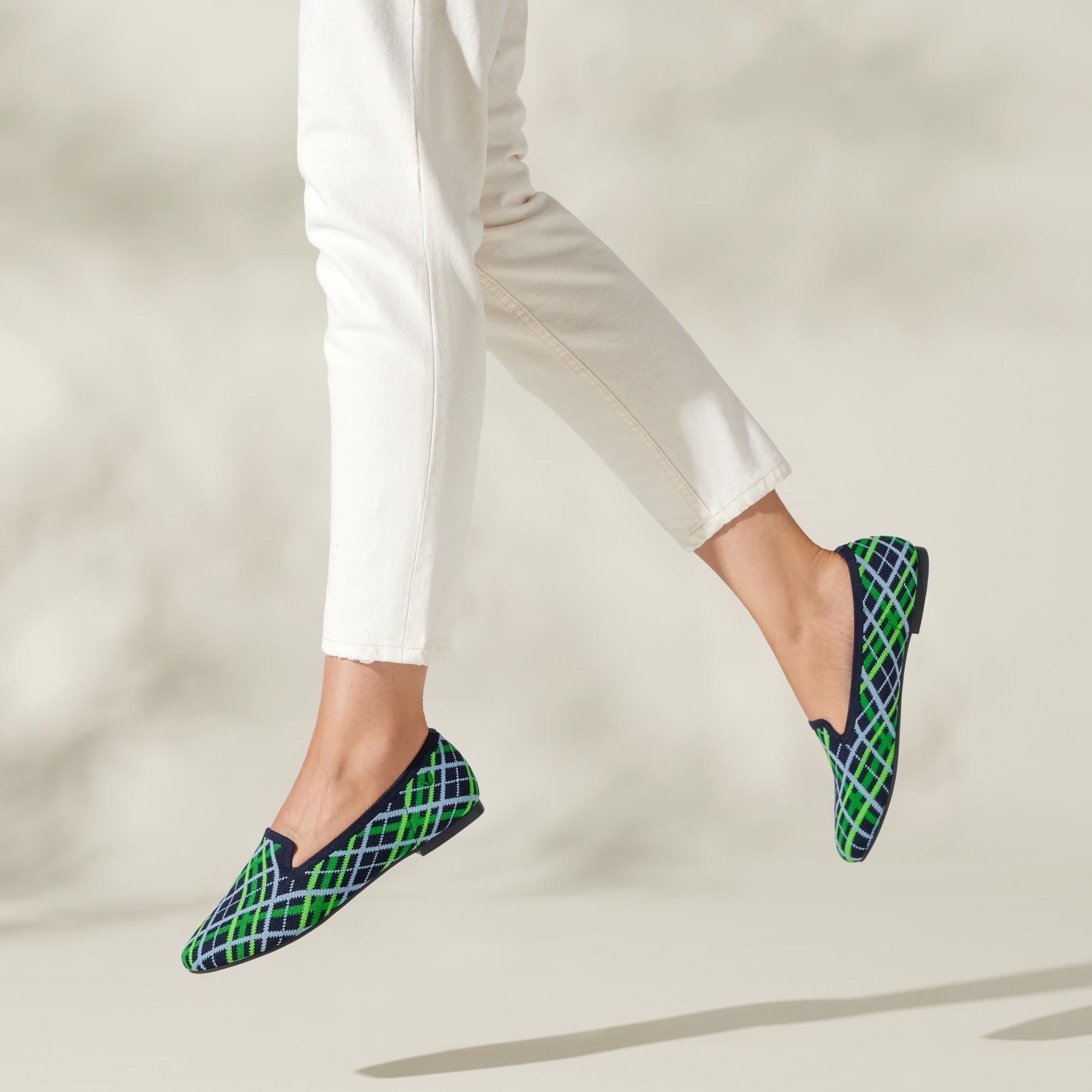 Round-Toe Woven Knit Loafer (Audrey) Product Image