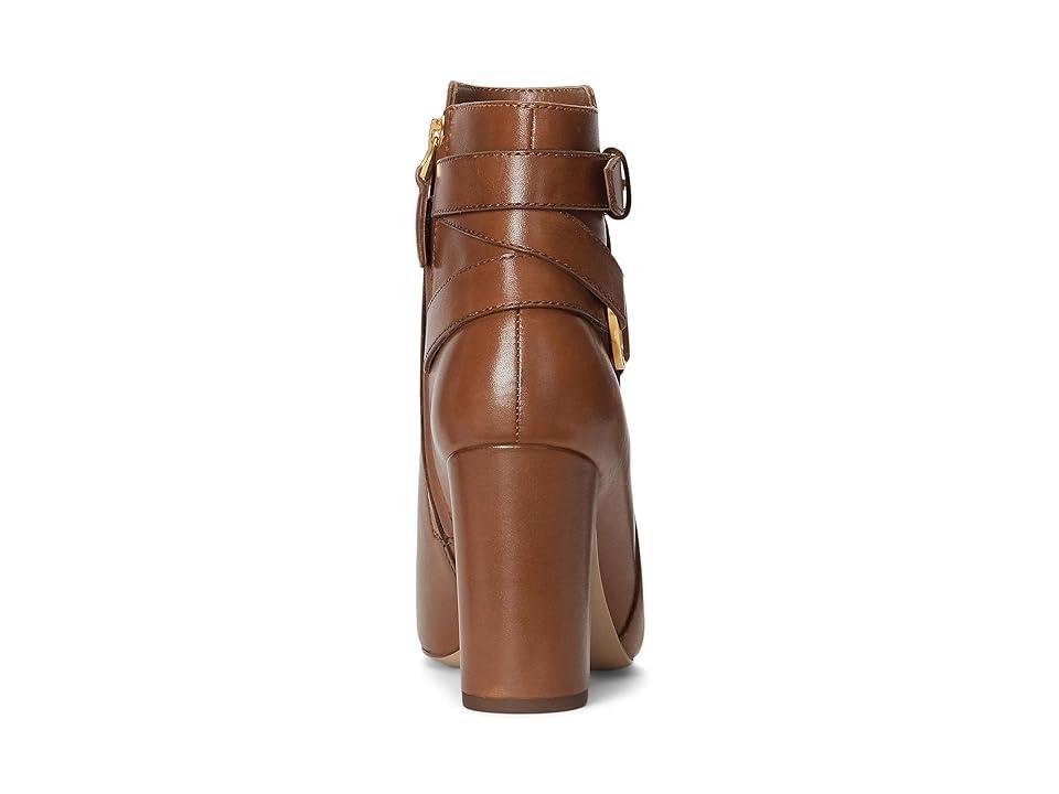 LAUREN Ralph Lauren Madelyn Bootie (Chestnut Brown) Women's Boots Product Image