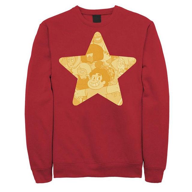 Mens Cartoon Network Stevens Universe Gold Star Sweatshirt Product Image