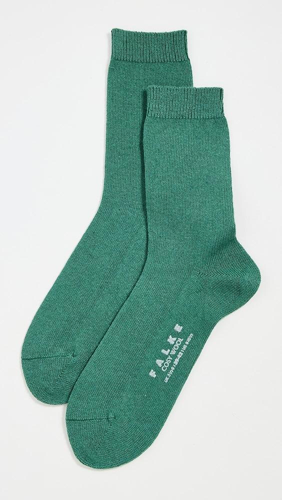 Cashmere & Wool-Blend Cozy Socks Product Image