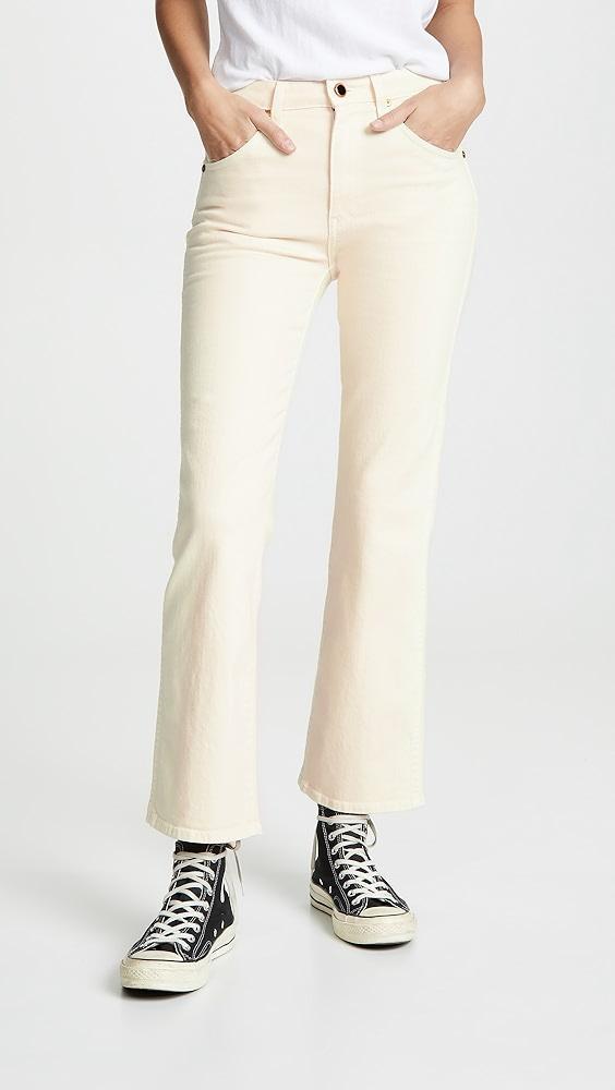 Khaite Vivian New Bootcut Flare Jeans | Shopbop Product Image