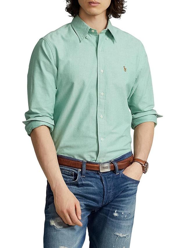 Mens Oxford Long-Sleeve Sport Shirt Product Image