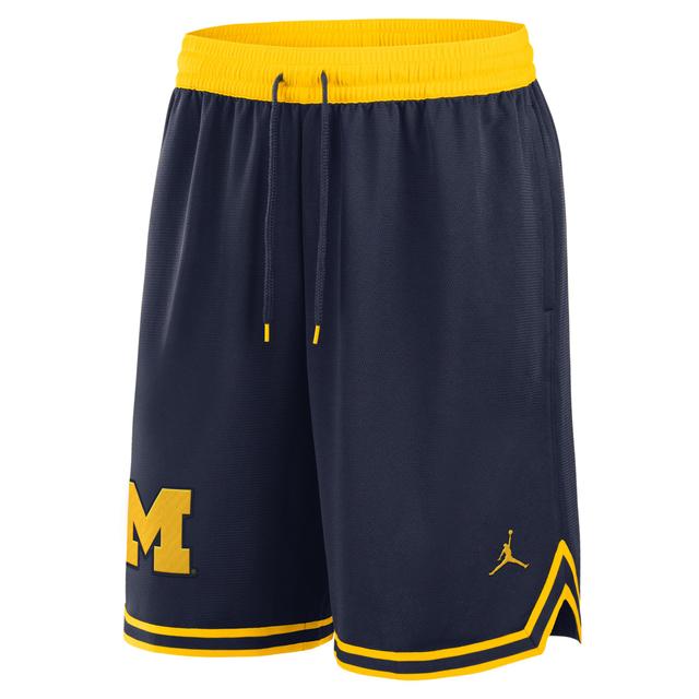 Nike Men's Michigan Wolverines Basketball Jordan Brand Dri-FIT College Shorts Product Image