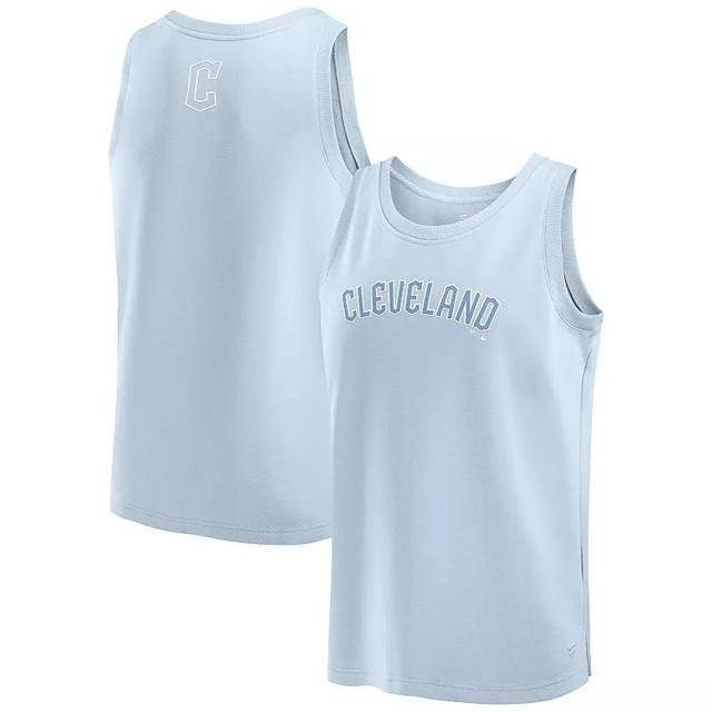 Mens Fanatics Light Blue Cleveland Guardians Elements Tank Top Product Image