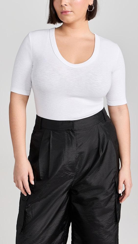 Enza Costa Textured Rib Top | Shopbop Product Image