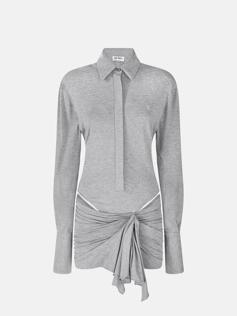 Grey mini dress Product Image