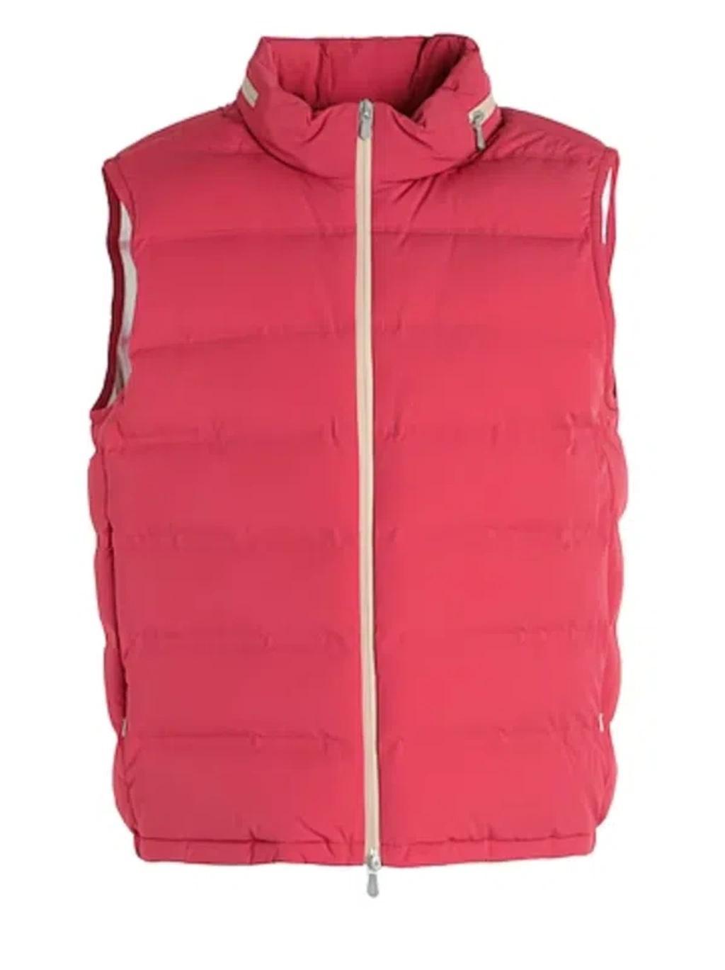 BRUNELLO CUCINELLI Vest In Pink Product Image