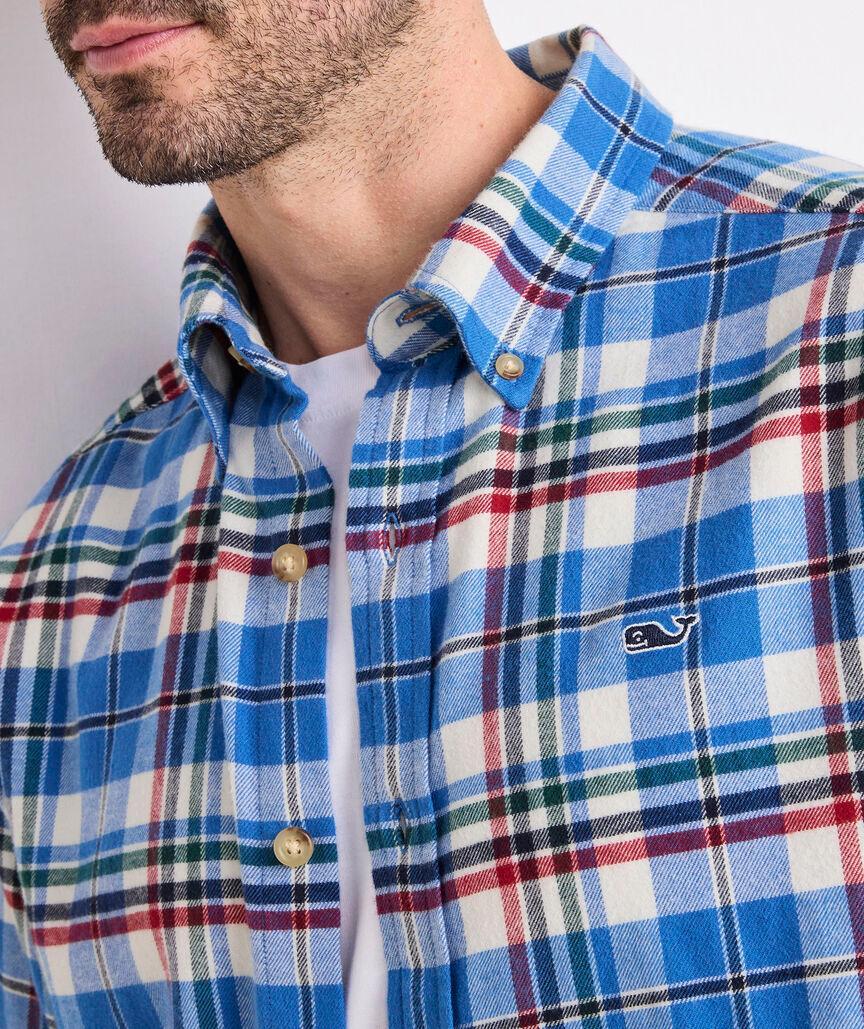 Vineyard Flannel Plaid Shirt Product Image