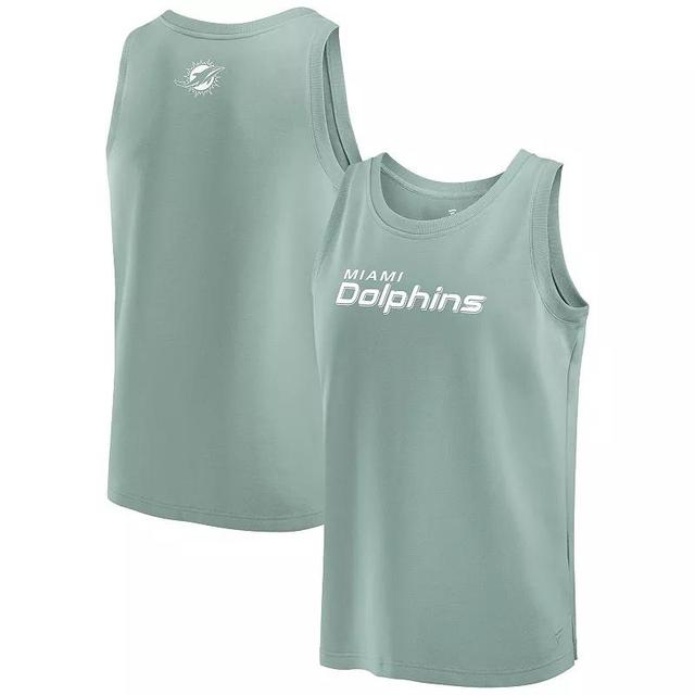 Mens Fanatics Mint Miami Dolphins Elements Tank Top Product Image