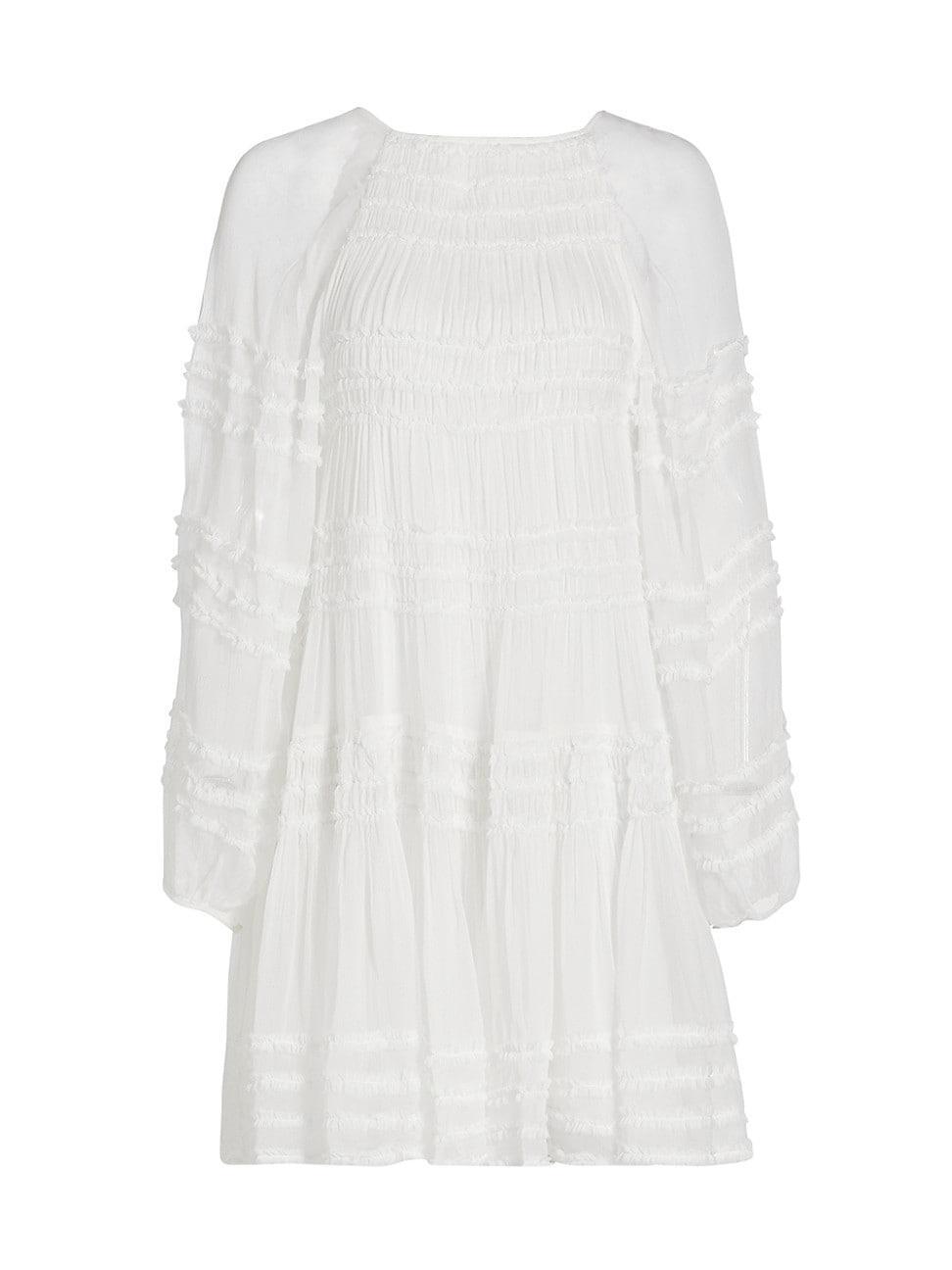 Womens Amaia Tiered Trapeze Dress Product Image