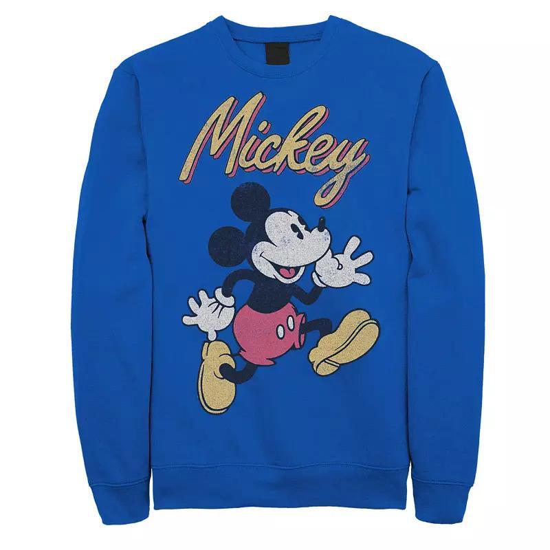 Mens Disneys Mickey And Friends Mickey Classic Run Portrait Sweatshirt Product Image