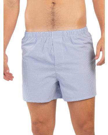 3pk Woven Boxers for Men | Polyester/Cotton Product Image