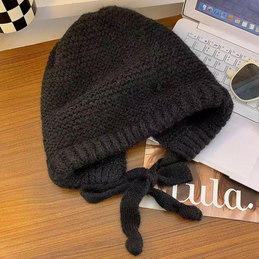 Plain Knitted Beanie product image