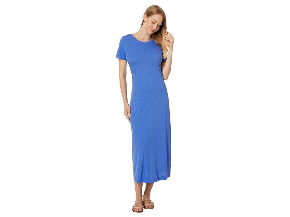 Michael Stars Alanis Crew Neck Midi Dress (Salt Water) Women's Dress Product Image