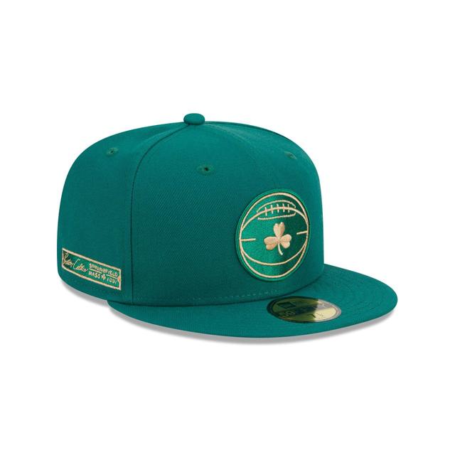 Boston Celtics 2023 City Edition Alt 59FIFTY Fitted Hat Male Product Image