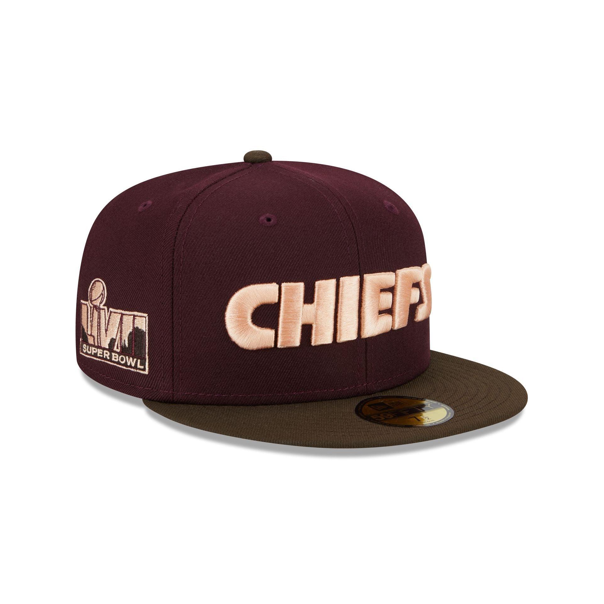 Kansas City Chiefs Berry Chocolate 59FIFTY Fitted Hat Male Product Image