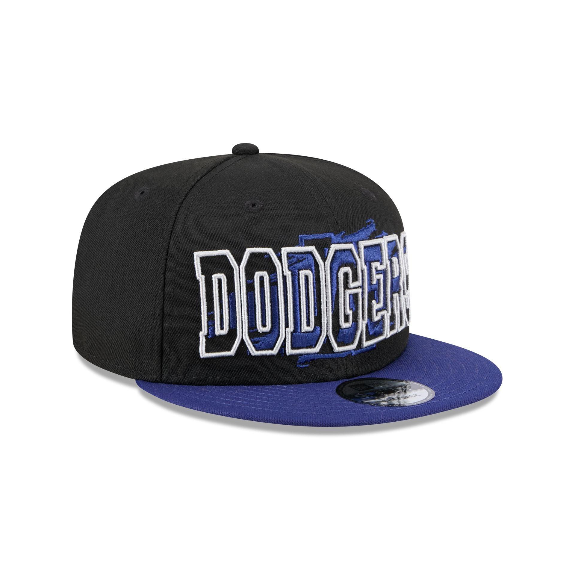 Los Angeles Dodgers Splatter 9FIFTY Snapback Hat Male Product Image