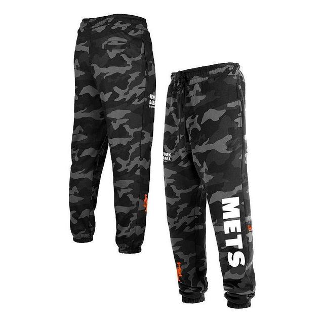 Mens New Era New York Mets Camo Jogger Pants Product Image