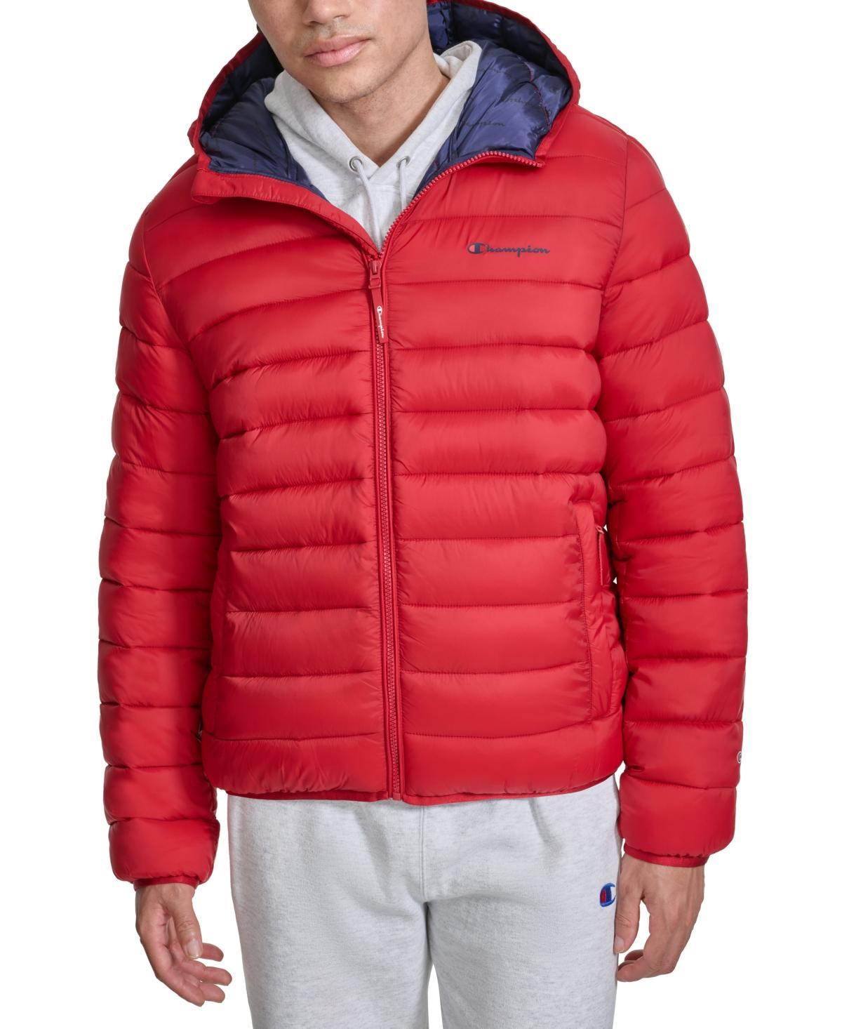 Champion Mens Performance Quilted Hooded Jacket Product Image