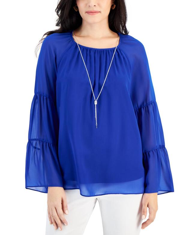 Jm Collection Womens Solid Tiered Necklace Top, Created for Macys Product Image