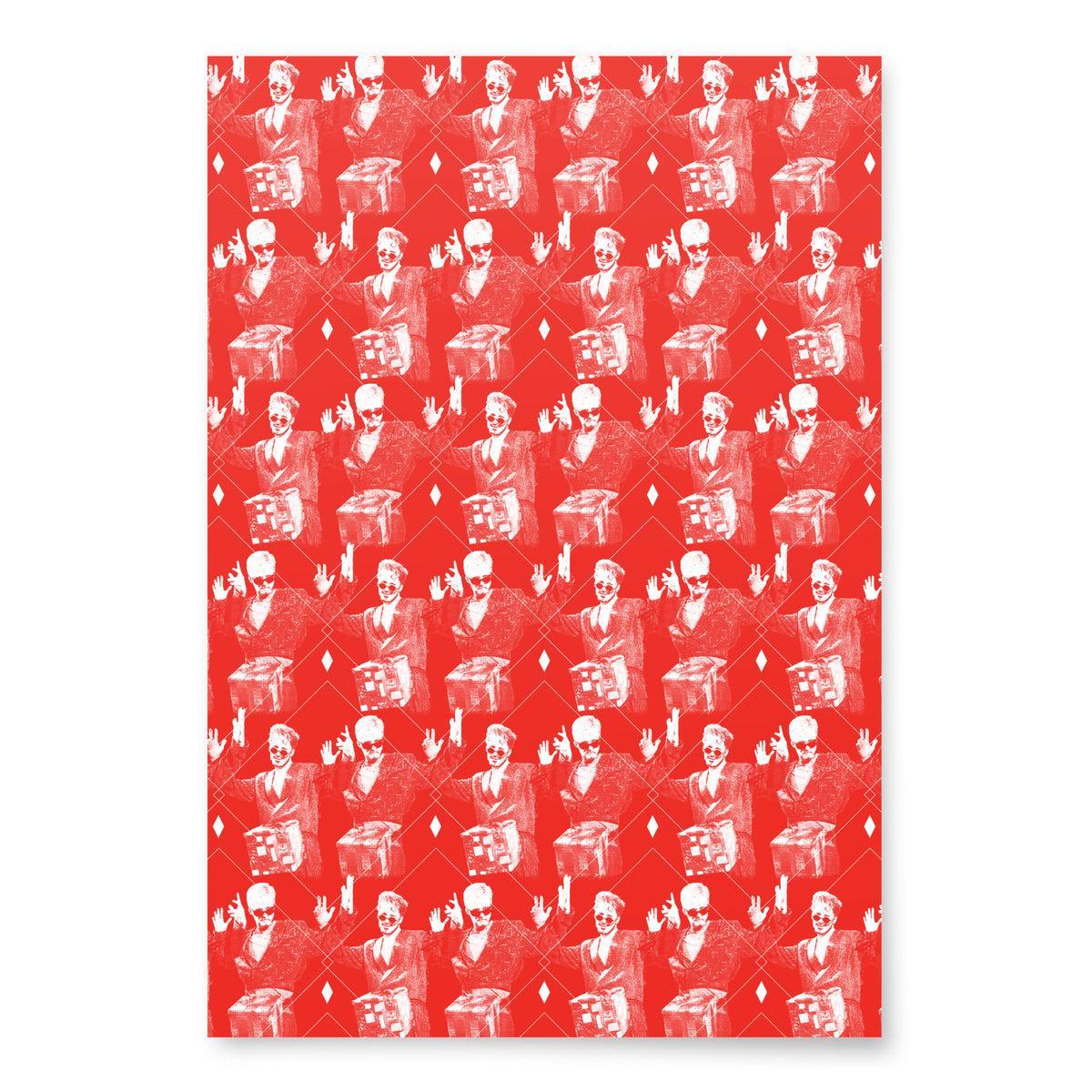 Dick in a Box - Wrapping Paper Sheets (3) - T-Shirt Product Image