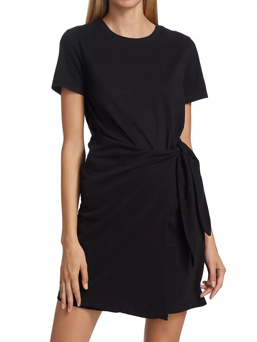 Edie Wrap T-Shirt Dress Product Image