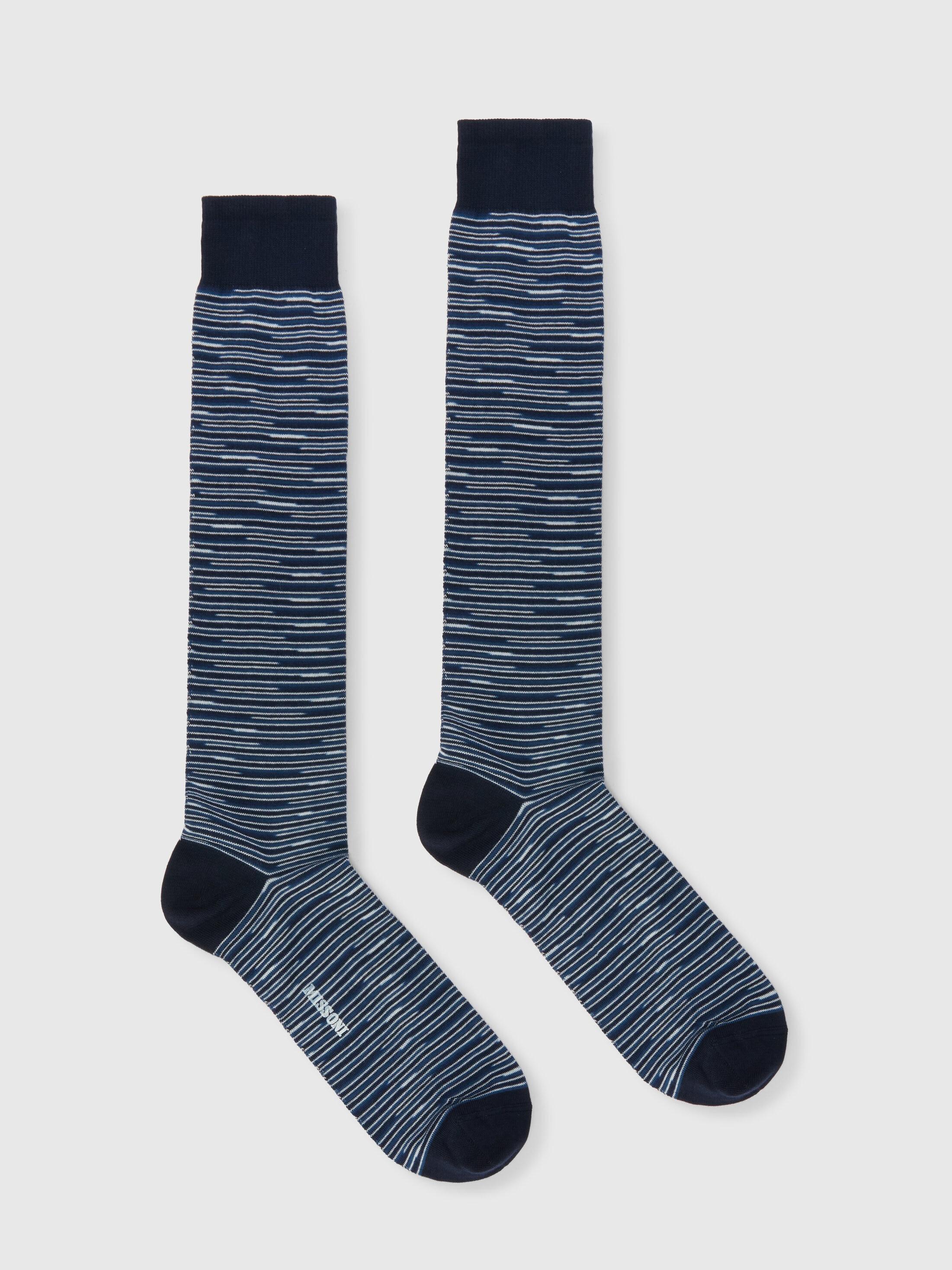 Socks in slub cotton blend Product Image