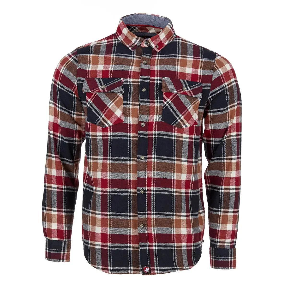 Canada Weather Gear Men's Flannel With Chambray Lined Collar Product Image