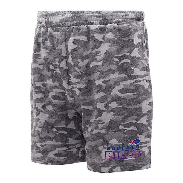 Mens Concepts Sport Charcoal Buffalo Bills Biscayne Camo Shorts Product Image