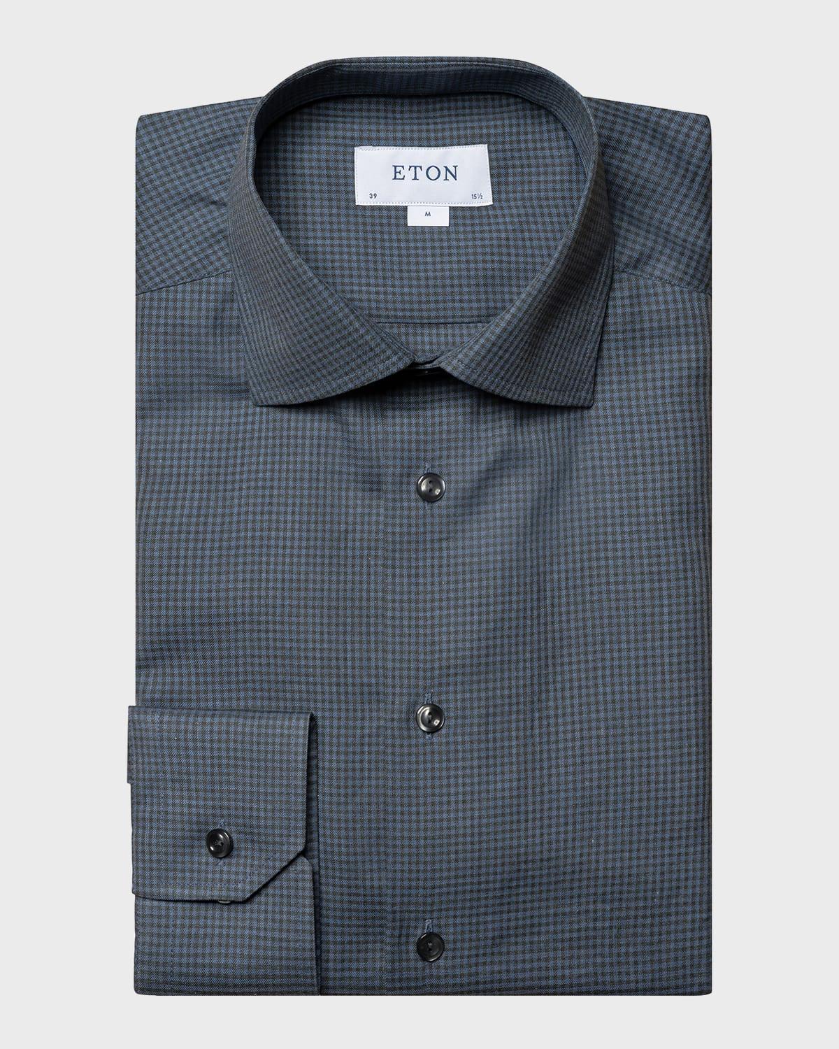 Mens Contemporary Fit Twill Dress Shirt Product Image