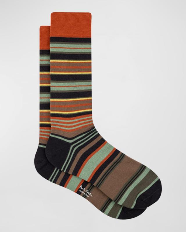 Mens Darby Stripe Crew Socks Product Image