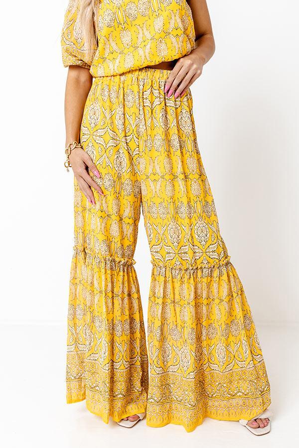 Tuscan Nights High Waist Pants Product Image