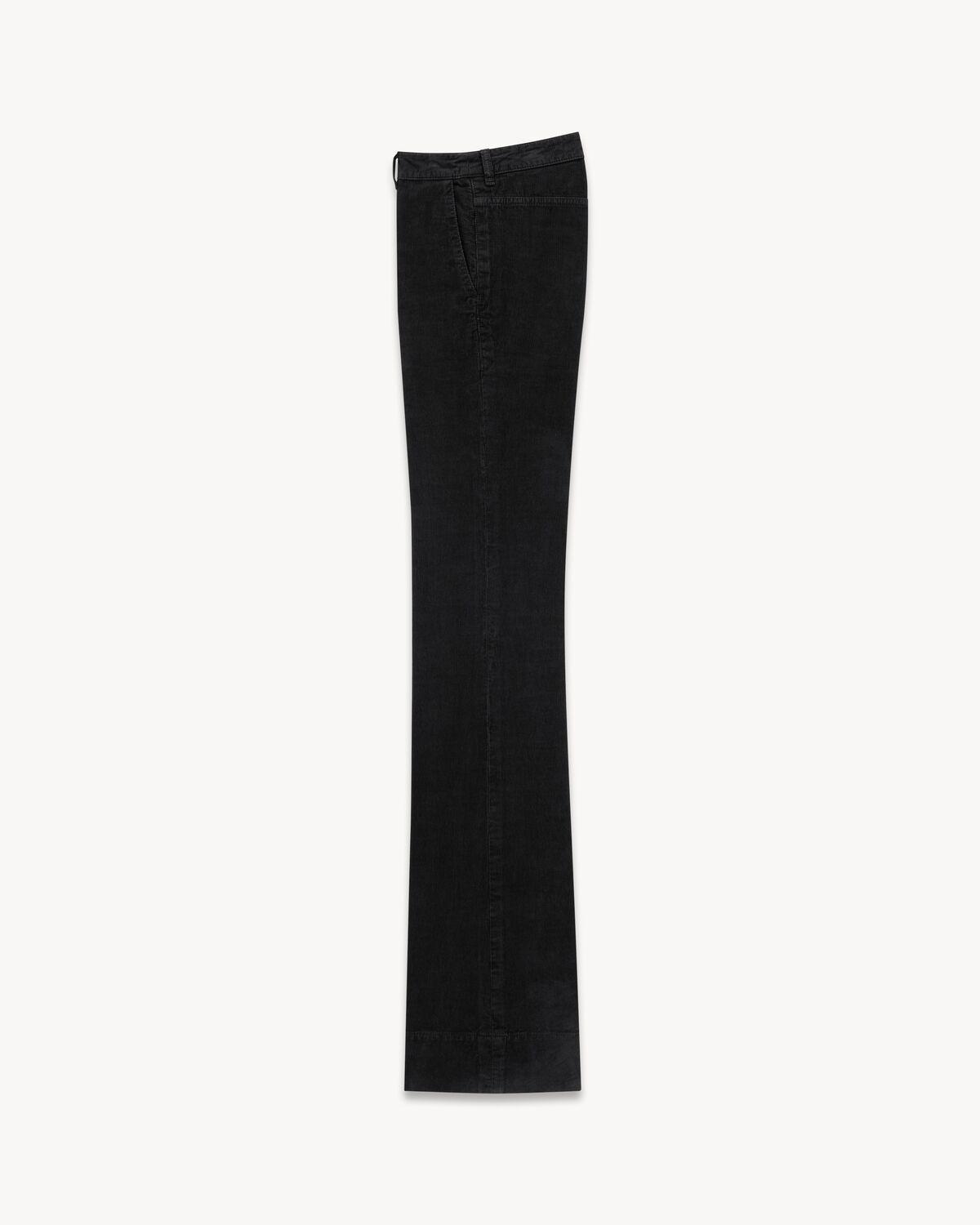 Bootcut Pants in Corduroy | Saint Laurent | YSL.com Product Image