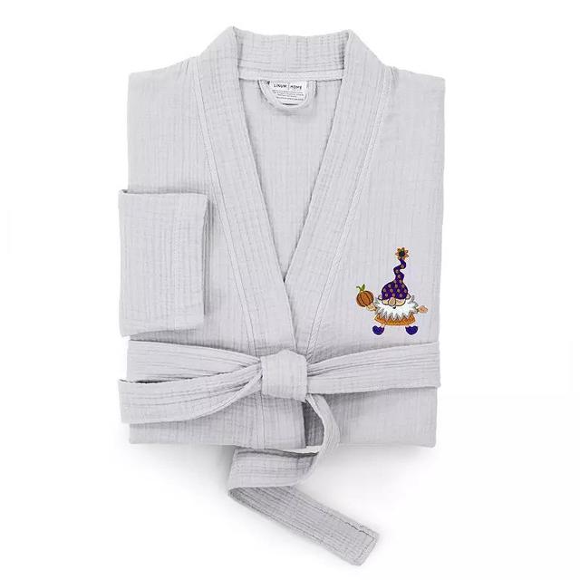 Linum Home Textiles Adult 100% Turkish Cotton Smyrna Hotel Spa Embroidered Robes - Halloween Gnomes, Womens Product Image