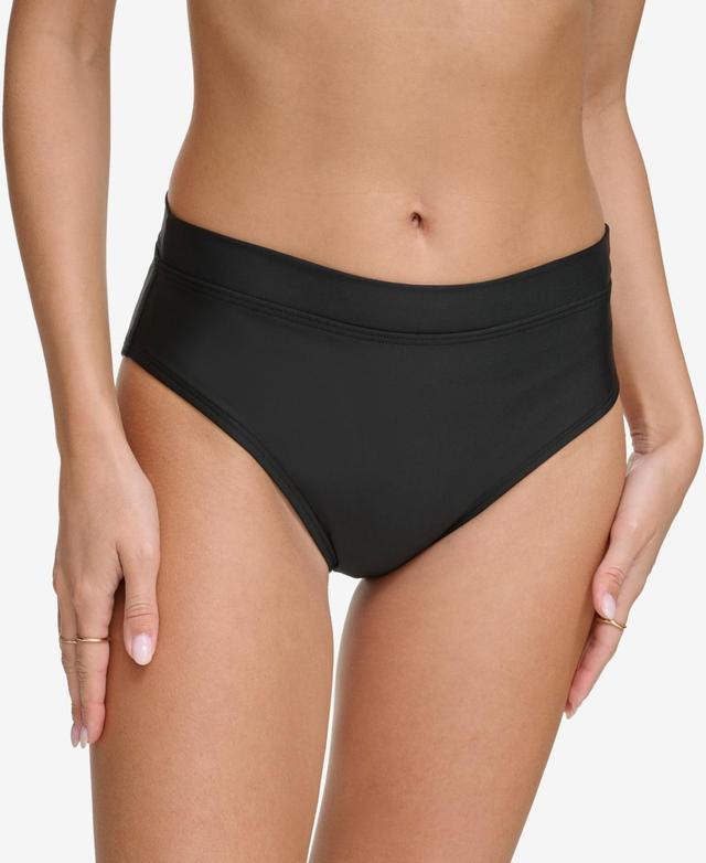 Dkny Womens High Waist Bikini Bottoms Product Image