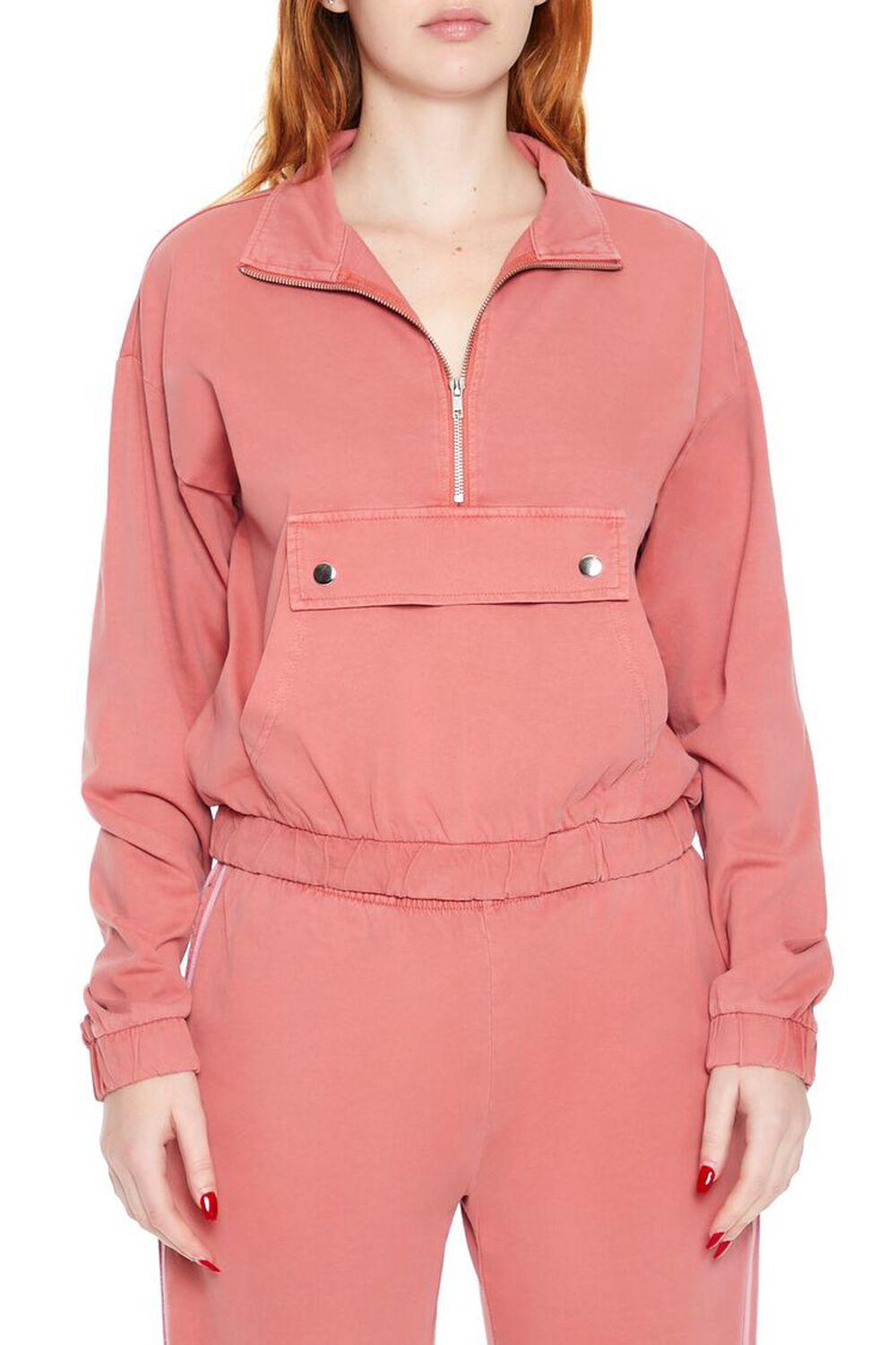 Half-Zip Anorak Jacket | Forever 21 Product Image