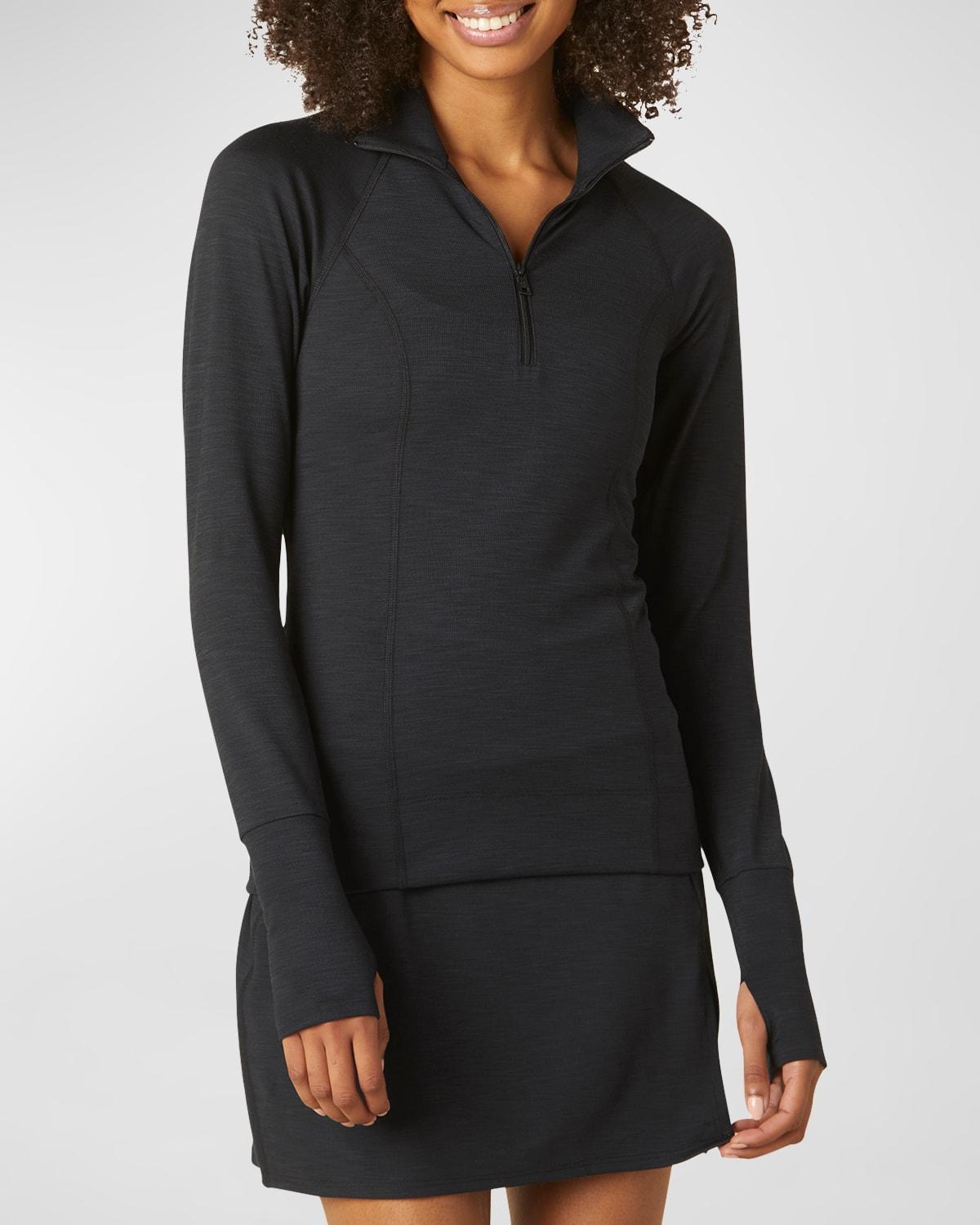 Beyond Yoga Heather Rib Take a Hike Pullover Product Image