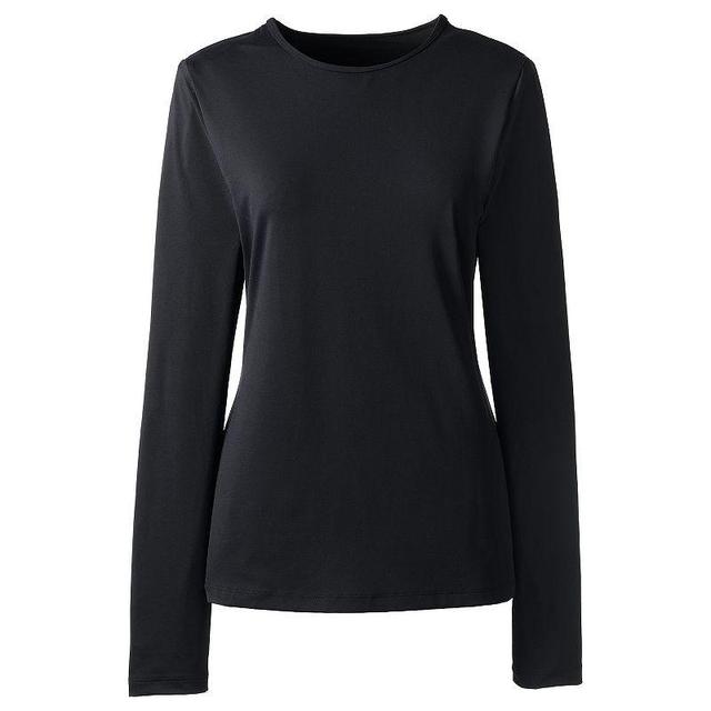 Womens Lands End UPF 50 Long Sleeve Rash Guard Product Image