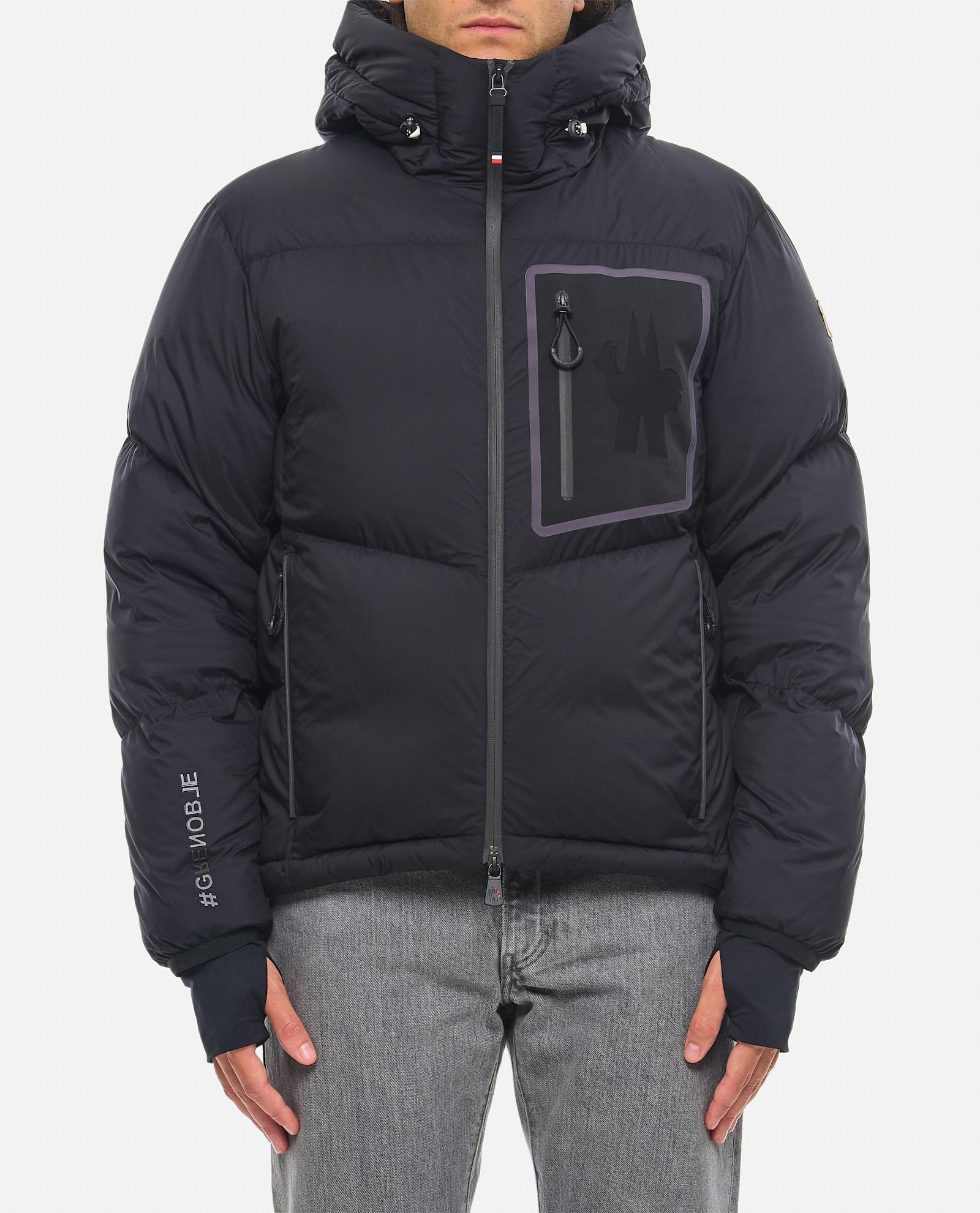 MONCLER Grenoble Hooded Padded Jacket In Black Product Image