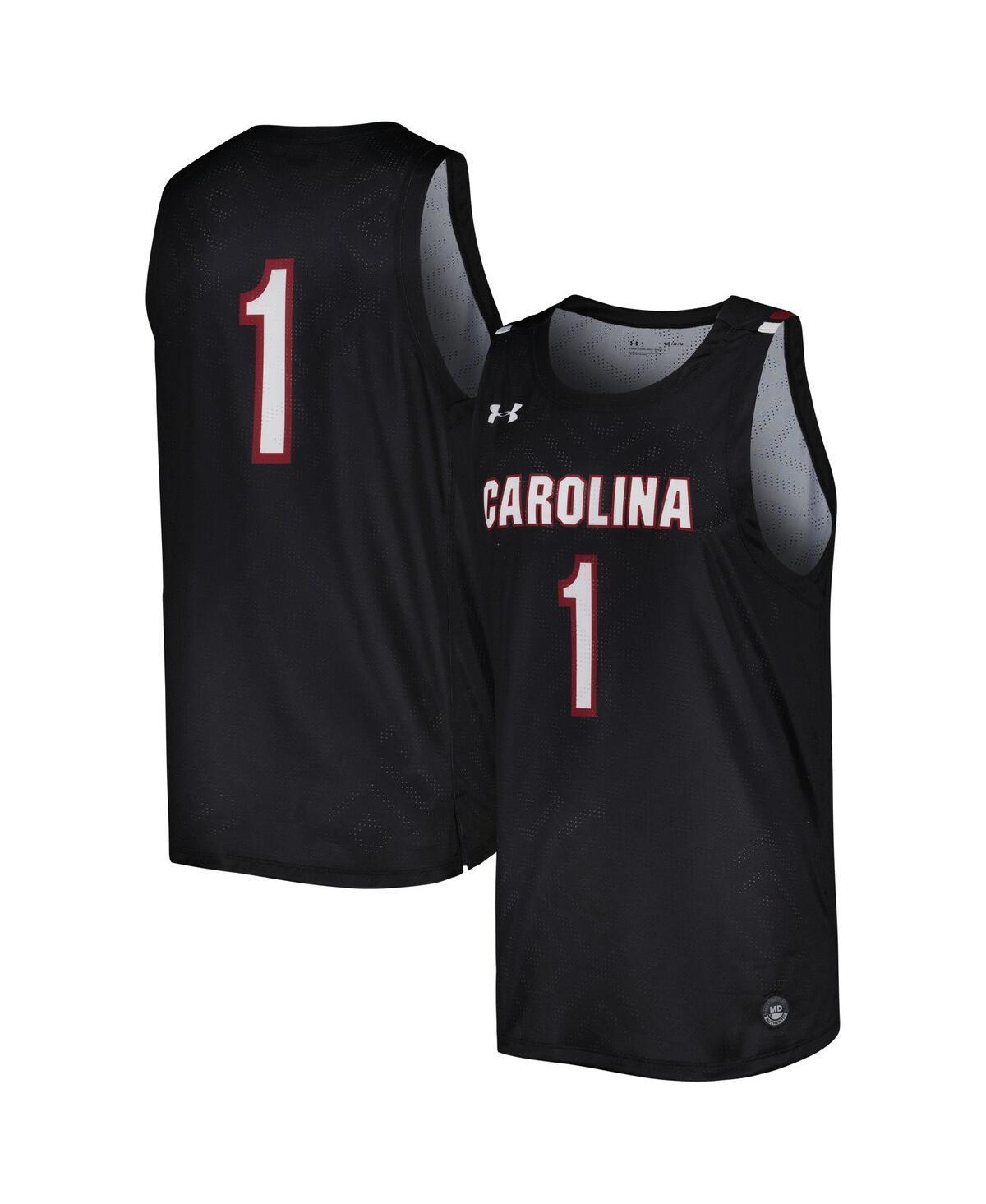 Mens Under Armour Black South Carolina Gamecocks Replica Basketball Jersey - Black Product Image