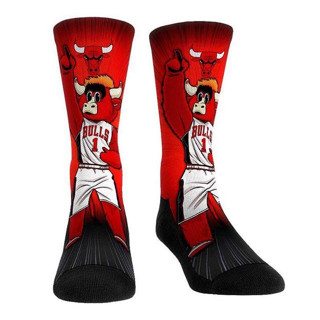 Rock Em Socks Chicago Bulls Mascot Pump Up Crew Socks, Mens Product Image