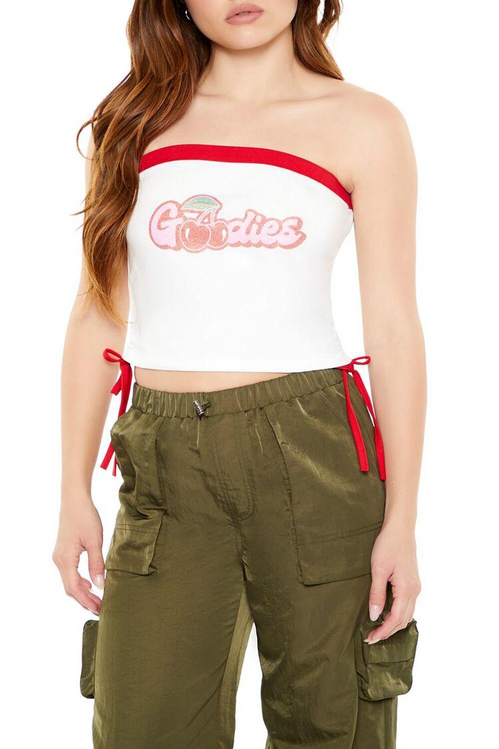 Goodies Graphic Tube Top | Forever 21 Product Image