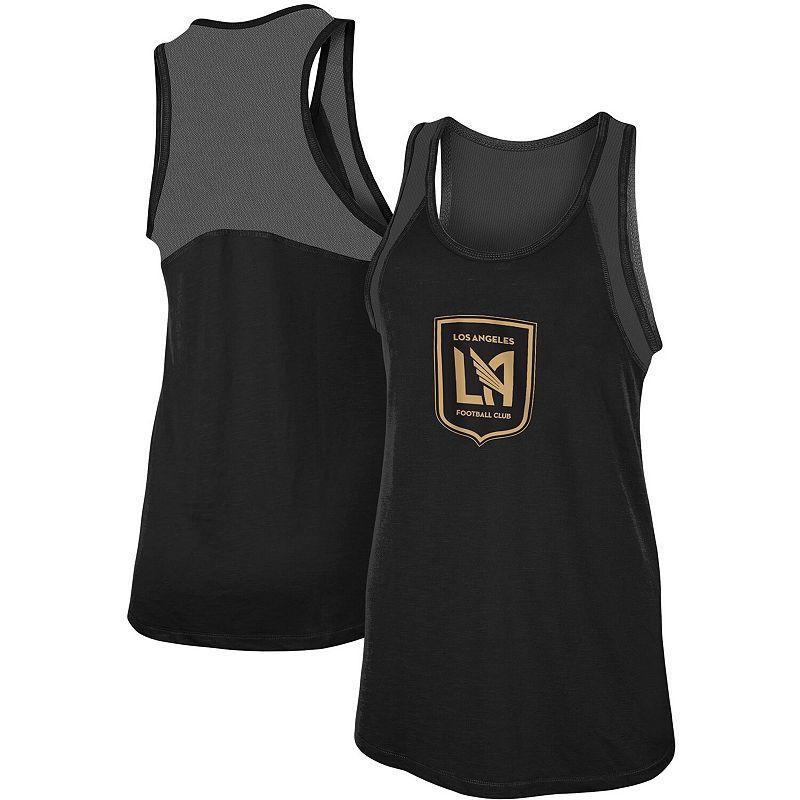 Womens 5th & Ocean by New Era Black LAFC Slub Racerback Tank Top product image